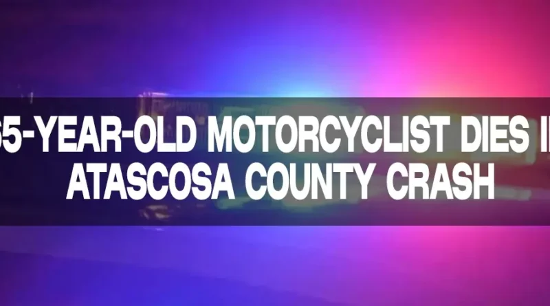 65-Year-Old Motorcyclist Dies in Atascosa County Crash